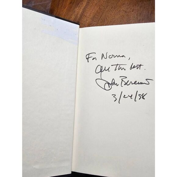 Midnight in the Garden of Good and Evil: A Savannah Story, Autographed  by John - Picture 3 of 8